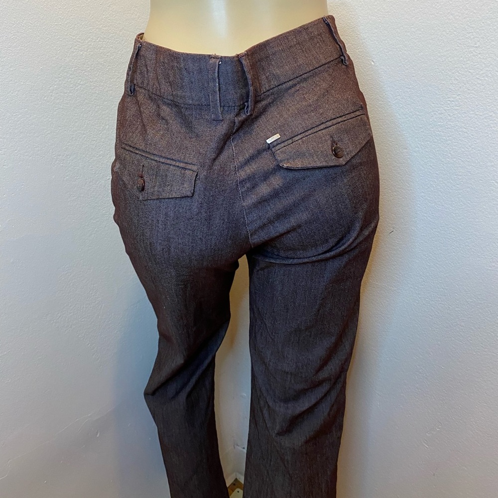 Lee Platinum Label No Gap Waistband Brown Pants - Picture 5 of 6